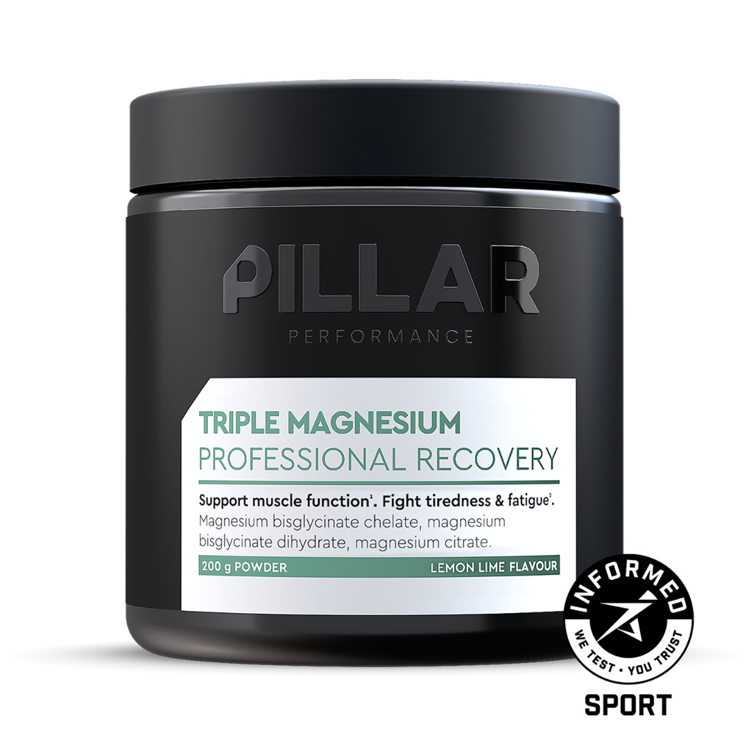 Pillar Performance Triple Magnesium Lemon Lime Vitamins & Supplements Endurance kollective Pillar Performance
