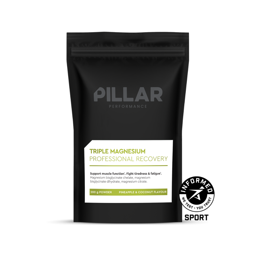 Pillar Performance Triple Magnesium Pineapple & Coconut Recovery Pouch Vitamins & Supplements Endurance kollective Pillar Performance